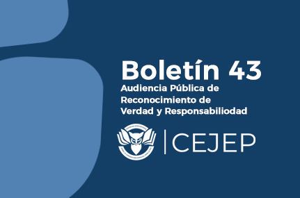 Boletin 43 – Audiencia pública de Reconocimiento de Verdad y Responsabilidad